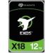 Obrázok pre výrobcu Seagate Exos X18 HDD 512E/4KN SATA/ 12TB/ 3,5/ SATA/ 7200