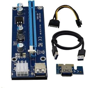 Obrázok pre výrobcu Kabel C-TECH PCI-Express riser RC-PCIEX-01C