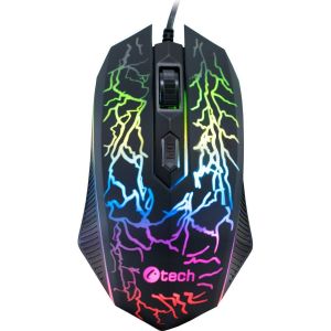 Obrázok pre výrobcu C-TECH Tychon (GM-03P), casual gaming, herní, 7 barev podsvícení, 3200DPI, USB