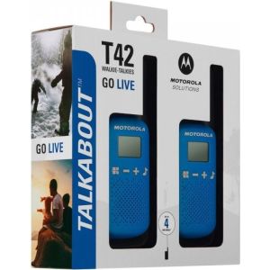 Obrázok pre výrobcu MOTOROLA T42 WALKIE TALKIE Blu 2ks