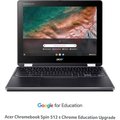 Obrázok pre výrobcu Acer Chromebook Spin 512 (R853TNA-P2JQ) Pentium N6000/4GB/64GB eMMC/12" HD+ Touch IPS/MIL-STD/Chrome EDU/černá