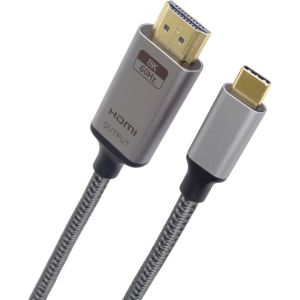 Obrázok pre výrobcu PremiumCord USB-C na HDMI, 2m, 8K@60Hz,4K@144Hz