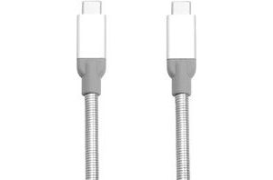 Obrázok pre výrobcu Verbatim USB-C - USB-C 3.1 Gen2 kabel,Sync & Charg,30cm, stříbrný