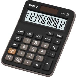 Obrázok pre výrobcu Casio Kalkulačka MX 12 B, čierna, stolový