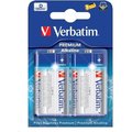 Obrázok pre výrobcu VERBATIM Alkalické baterie D, 2 PACK / LR20