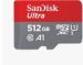 Obrázok pre výrobcu Karta SanDisk MicroSDXC 512 GB Ultra (100 MB/s, trieda 10, Android) + adaptér