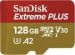 Obrázok pre výrobcu SanDisk Extreme PLUS /micro SDXC/ 128GB/200MBps/UHS-I U3 / Class 10/+ Adaptér