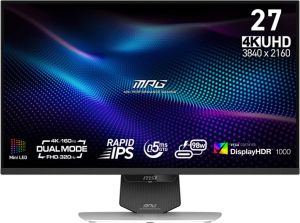 Obrázok pre výrobcu MSI MPG 274URDFW E16M 27"/IPS/4K UHD/ 160Hz/0,5ms/Černá/3R