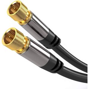 Obrázok pre výrobcu PremiumCord Satelitní antenní HQ kabel F male - F male (135 dB) 4x stíněný 1,5m