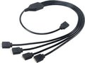Obrázok pre výrobcu AKASA - RGB LED kabel-splitter- 50 cm