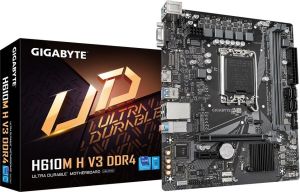 Obrázok pre výrobcu GIGABYTE MB Sc LGA1700 H610M H V3 DDR4, Intel H610, 2xDDR4, 1xHDMI, 1xVGA, mATX