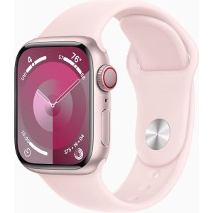 Obrázok pre výrobcu Apple Watch S9 Cell/45mm/Pink/Sport Band/Light Pink/-M/L