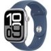 Obrázok pre výrobcu Apple Watch Series 10 GPS 46mm Silver Aluminium Case with Denim Sport Band - M/L