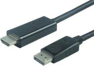 Obrázok pre výrobcu PremiumCord DisplayPort na HDMI kabel 2m M/M