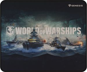 Obrázok pre výrobcu Herní podložka pod myš Genesis CARBON 500 WORLD of WARSHIPS ARMADA, M 30x25cm