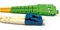 Obrázok pre výrobcu Patchcord FO duplex LC-SC/APC 9/125um SM, 7m