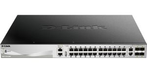 Obrázok pre výrobcu D-Link DGS-3130-30PS L3 Stck. Mng. PoE switch 24x GbE PoE+, 2x 10G RJ-45, 2x 10G SFP+, PoE 370W