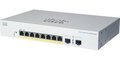 Obrázok pre výrobcu Cisco switch CBS220-8FP-E-2G (8xGbE,2xSFP, 8xPoE+,130W,fanless)