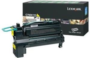 Obrázok pre výrobcu Toner Lexmark yellow | return | 20000str | C792