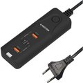 Obrázok pre výrobcu Canyon H-10, univerzálna nabíjačka do steny, 2xUSB-A, 2xUSB-C, 40W, Smart IC, prepäťová ochrana, čierna