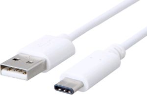 Obrázok pre výrobcu Kabel C-TECH USB 2.0 AM na Type-C kabel (AM/CM), 2m, bílý