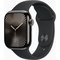 Obrázok pre výrobcu Apple Watch Series 10 GPS + Cellular 42mm Slate Titanium Case with Black Sport Band - M/L