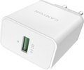 Obrázok pre výrobcu Canyon H-36 vysokorýchlostná univerzálna nabíjačka do steny 1xUSB-A, 36W Quick Charge 3.0 technológia, biela