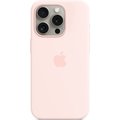 Obrázok pre výrobcu iPhone 15 Pro Silicone Case with MS - Light Pink