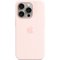 Obrázok pre výrobcu iPhone 15 Pro Silicone Case with MS - Light Pink