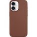 Obrázok pre výrobcu Epico Mag+ kožený kryt iPhone 16 - hnědá
