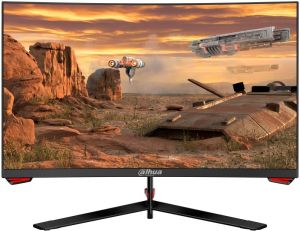Obrázok pre výrobcu DAHUA 24" LED LM24-E230C/ herní/ VA panel/ 1920x1080 (FHD)/ 3000:1/ 1ms/ 250 cd/m2/ HDMI/ DP/ VESA 75x75/ černý