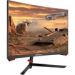 Obrázok pre výrobcu DAHUA 24" LED LM24-E230C/ herní/ VA panel/ 1920x1080 (FHD)/ 3000:1/ 1ms/ 250 cd/m2/ HDMI/ DP/ VESA 75x75/ černý