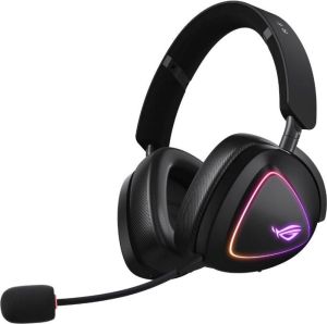 Obrázok pre výrobcu ASUS sluchátka ROG DELTA II, Bezdrátové 2.4GHz, ARGB, černá