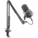 Obrázok pre výrobcu Streamovací mikrofon Genesis Radium 400, USB, kardioidní polarizace, ohybné rameno, pop-filter