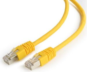 Obrázok pre výrobcu Gembird Patch kábel RJ45 , cat. 6, FTP, 0.25m, žltý