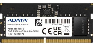 Obrázok pre výrobcu Adata SO-DIMM DDR5/8GB/ 4800MHz/CL40/1x8GB