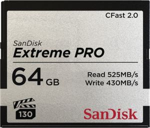 Obrázok pre výrobcu SanDisk Extreme Pro CFAST 64GB 525MB/s