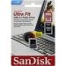 Obrázok pre výrobcu SanDisk Ultra Fit 256GB /130MBps/USB 3.1/USB-A/Černá