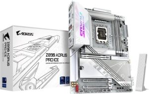 Obrázok pre výrobcu GIGABYTE MB Sc LGA1851 Z890 AORUS PRO ICE, Intel Z890, 4xDDR5, 1xHDMI, 2xThunderbolt, WiFi