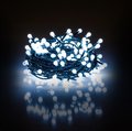 Obrázok pre výrobcu RETLUX vánoční řetěz RXL 219 100LED, délka 10m+přívod 5m, 230V, 50Hz, barva studená bílá