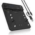 Obrázok pre výrobcu RAIDSONIC ICY BOX IB-2913MCL-C31, Klon stanica M.2 & 2.5" & 3.5" / USB 3.2 Gen 2