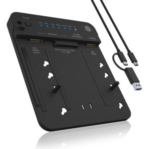 Obrázok pre výrobcu RAIDSONIC ICY BOX IB-2913MCL-C31, Klon stanica M.2 & 2.5" & 3.5" / USB 3.2 Gen 2