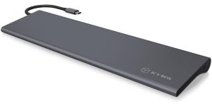 Obrázok pre výrobcu Icy Box Dokovacia stanica, USB Type-C, HDMI, miniDP, VGA