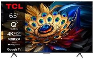 Obrázok pre výrobcu TCL 65C655 SMART TV 65" QLED/4K UHD/Direct LED/3xHDMI/1xUSB/LAN/GoogleTV