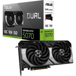 Obrázok pre výrobcu ASUS VGA NVIDIA GeForce RTX 5070 DUAL 12GB OC, 12GB GDDR7, 3xDP, 1xHDMI