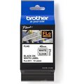Obrázok pre výrobcu Tape Brother 24mm Black on white non-laminated flagging tape