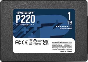 Obrázok pre výrobcu PATRIOT P220 SATA 3 1TB SSD 550/500MB/s