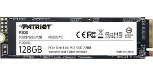 Obrázok pre výrobcu SSD 128GB PATRIOT P300 M.2 2280 PCIe NVMe