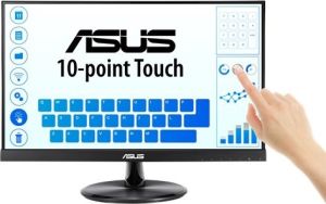 Obrázok pre výrobcu 21.5" ASUS MT dotekový display VT229H Touch 1920x1080, lesklý, D-SUB, HDMI, 10-point Touch, IPS, Frameless, USB