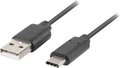 Obrázok pre výrobcu LANBERG CA-USBO-20CU-0005-BK cable USB-C M A M 2.0 QC 3.0 0.5m Black